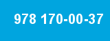 978 170-00-37 978 170-00-37